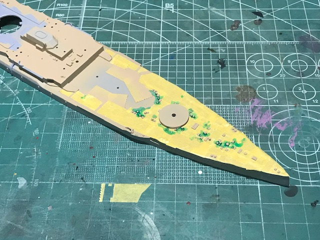 アオシマ 1/700 戦艦長門（1942）（完成） : サンフィッシュ飛行隊