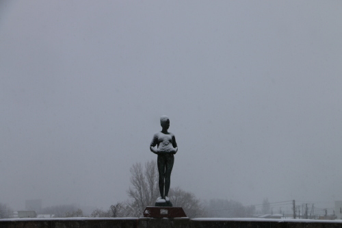 朝の散歩は「彼岸過ぎての七雪」２０２０．３．２９_c0075701_09502886.jpg