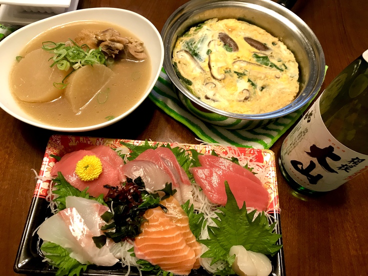 お刺身ランチ と 相模大山(吉川醸造)_c0212604_13562217.jpg