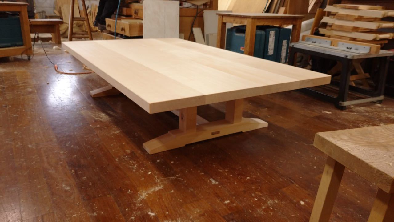 900×1500mm 座卓製作　その２　完成_a0061599_23551145.jpg