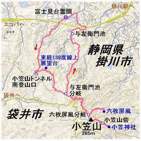 小笠山 Mountain Life ｍｏｔａの山行記