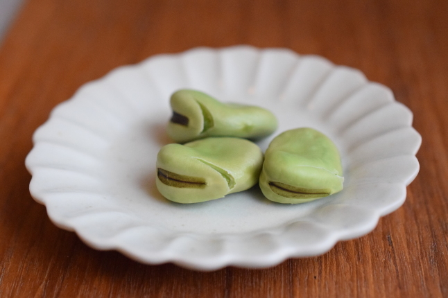 小皿つまみ＊そら豆と筍と_a0354332_12041961.jpg