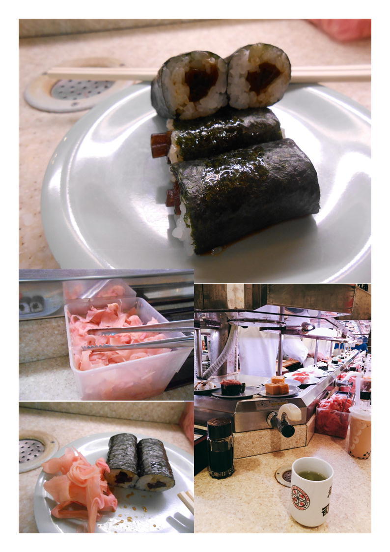 珍しく新宿で弁当 東口界隈を散策した後 久しぶりに回転寿司 しおん寿司 中年夫婦の外食2