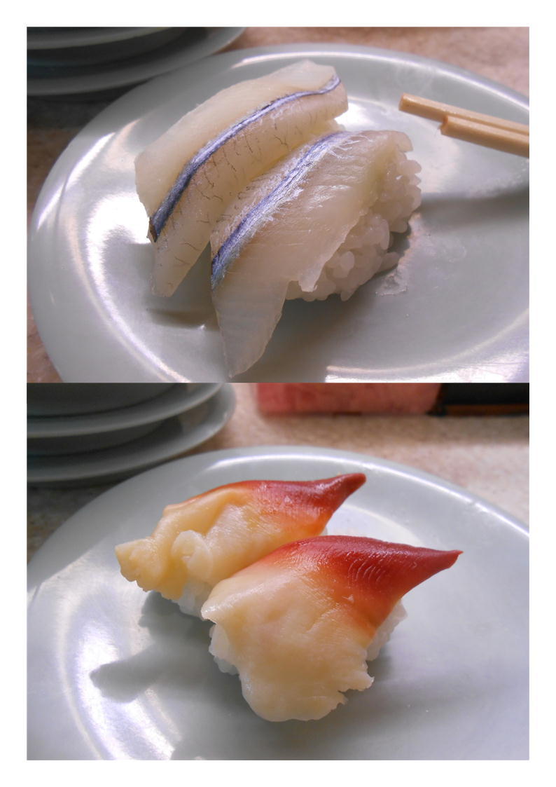 珍しく新宿で弁当 東口界隈を散策した後 久しぶりに回転寿司 しおん寿司 中年夫婦の外食2
