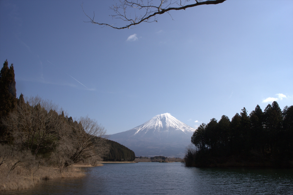 田貫湖からの富士山_b0122979_23234229.jpg