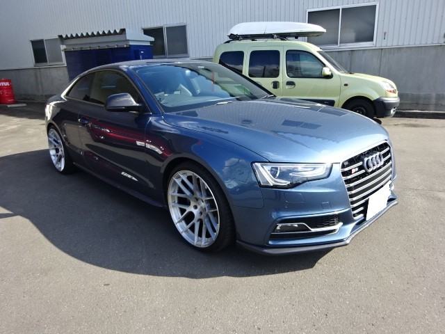春はドレスアップ! BBS RI-D装着 Audi RSQ3_c0219786_18510729.jpg