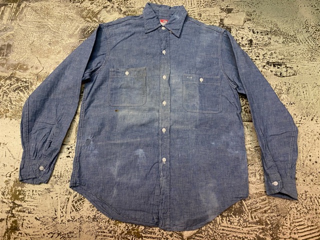 4月1日(水)マグネッツ大阪店、春ヴィンテージ入荷!!#5 Work Part1編!! ~20\'s BIG YANK & BlackChambray、Betashan!!_c0078587_0571144.jpg