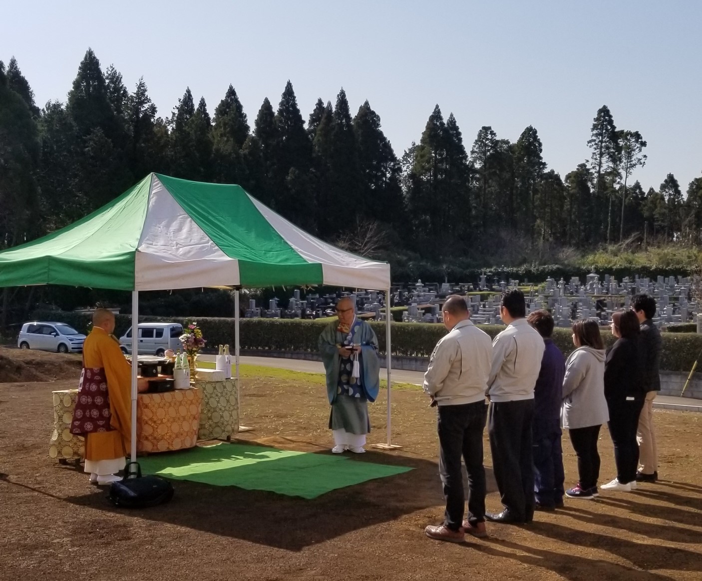 地鎮祭を執り行いました_e0164724_11300735.jpg