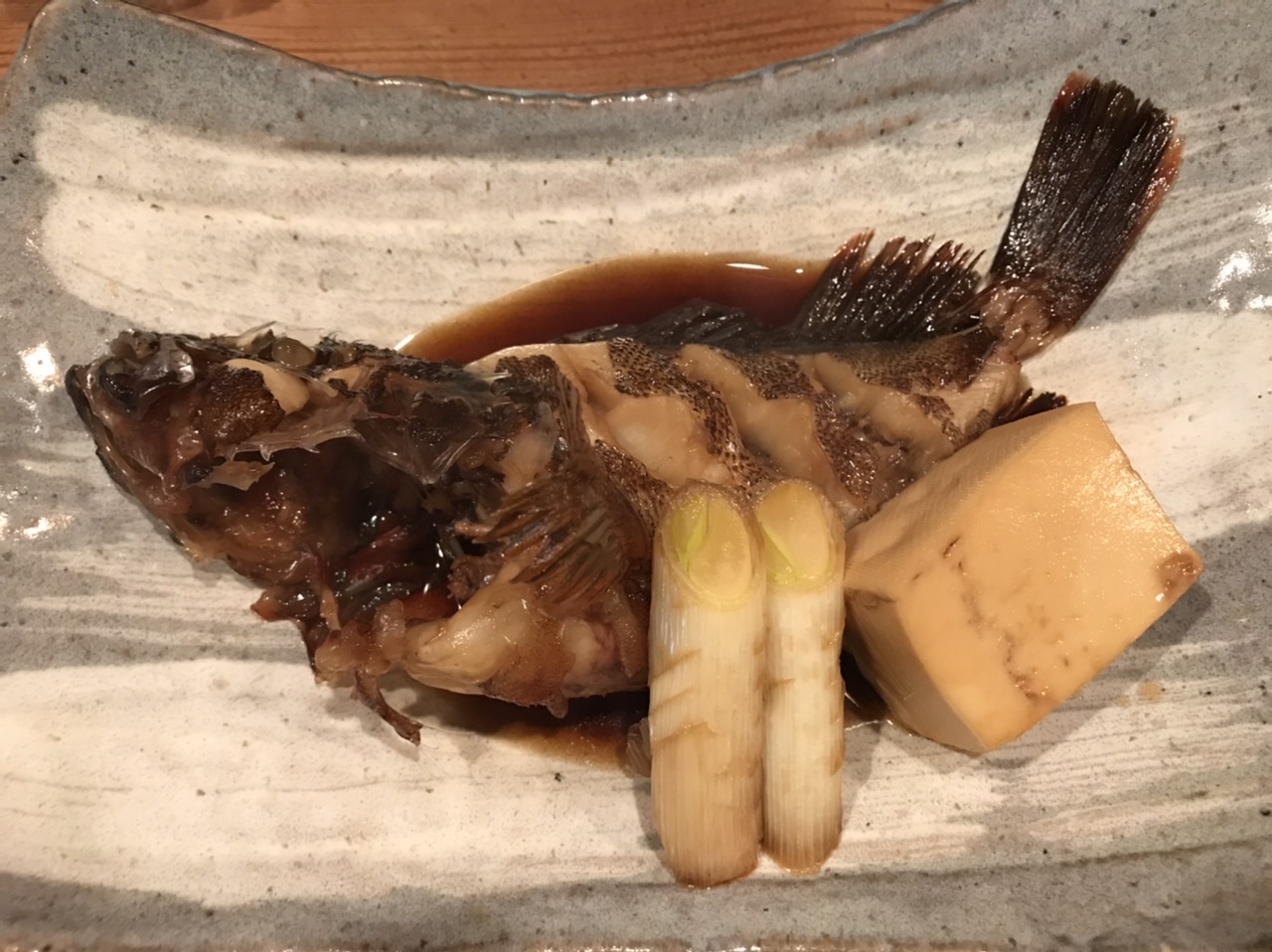 3月30日 あらかぶ煮付け あしたのルート