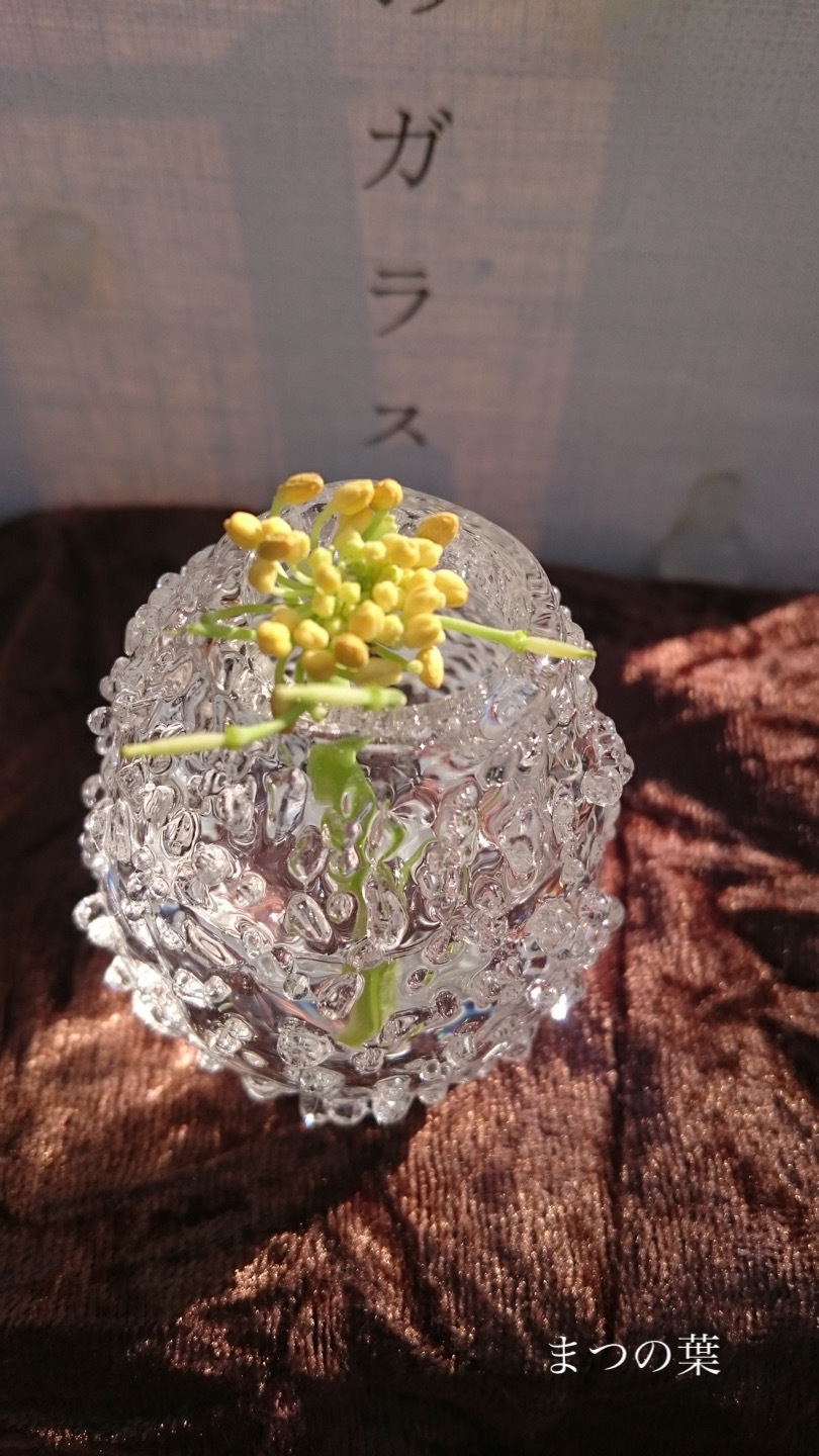 まつの葉のガラス」さんの作品取り扱い開始と4月の予定。 : shabby white