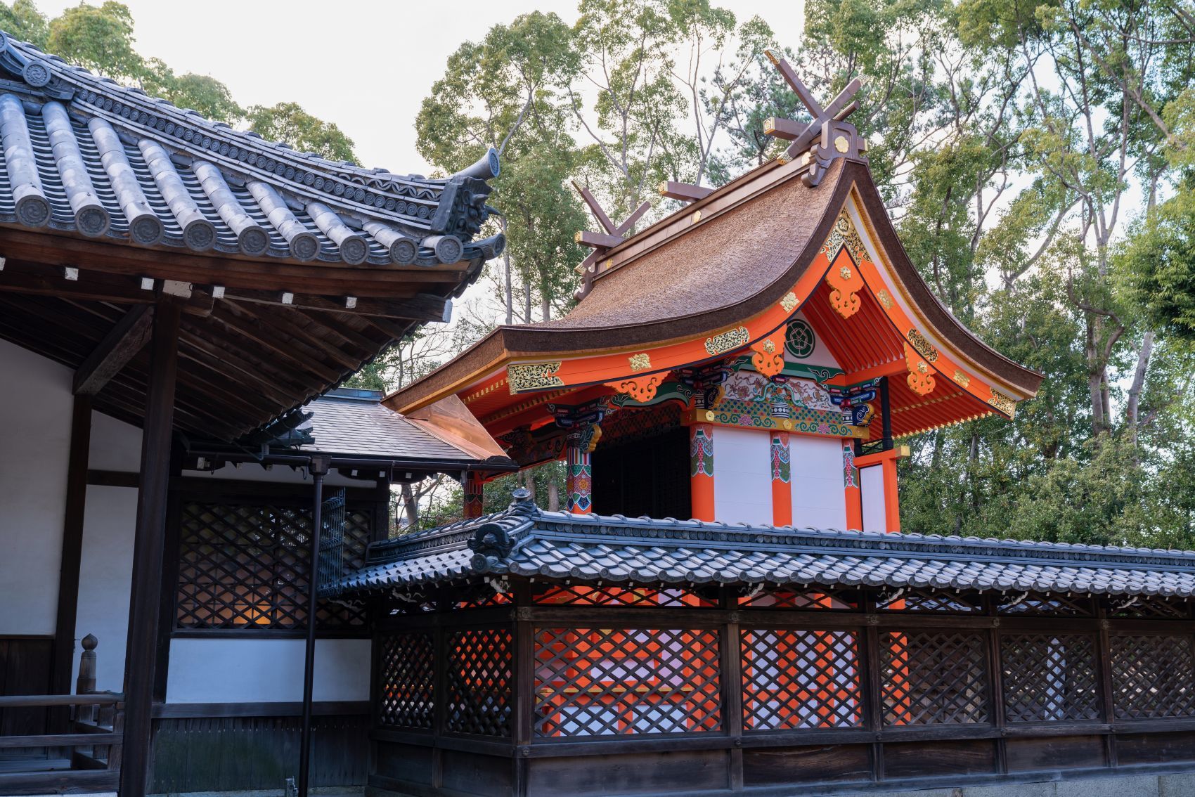 重要文化財 八坂神社 本殿 大阪府 池田市 行き方 見学のしかた 近代文化遺産見学案内所