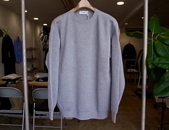 Graphpaper High Density Cotton Knit Crew Neck : TRUNK Graphpaper High Density Cotton Knit Crew Neck : TRUNK