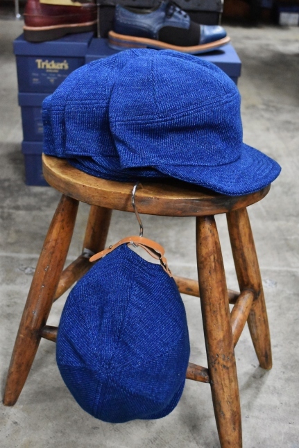 DEAD STOCK BAG と Indigo KNIT CAP_d0152280_10535586.jpg