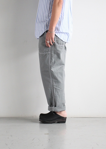 Sans limite 10/8 OX Utility Pants / grey : 『Bumpkins putting on