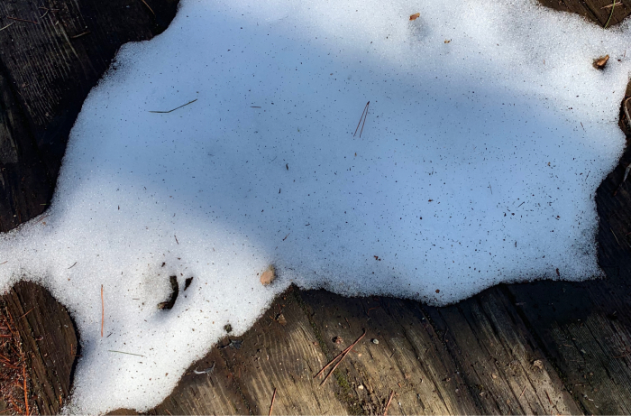 名残の雪も Naturfreude