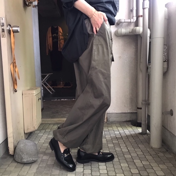 真夏の羽織り COMOLI_d0364239_18262820.jpg