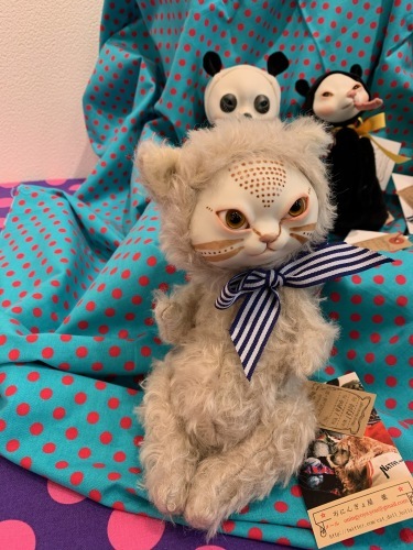 国内作家様 おにんぎょ屋 葉 猫？ キツネ？ アーティストドール
