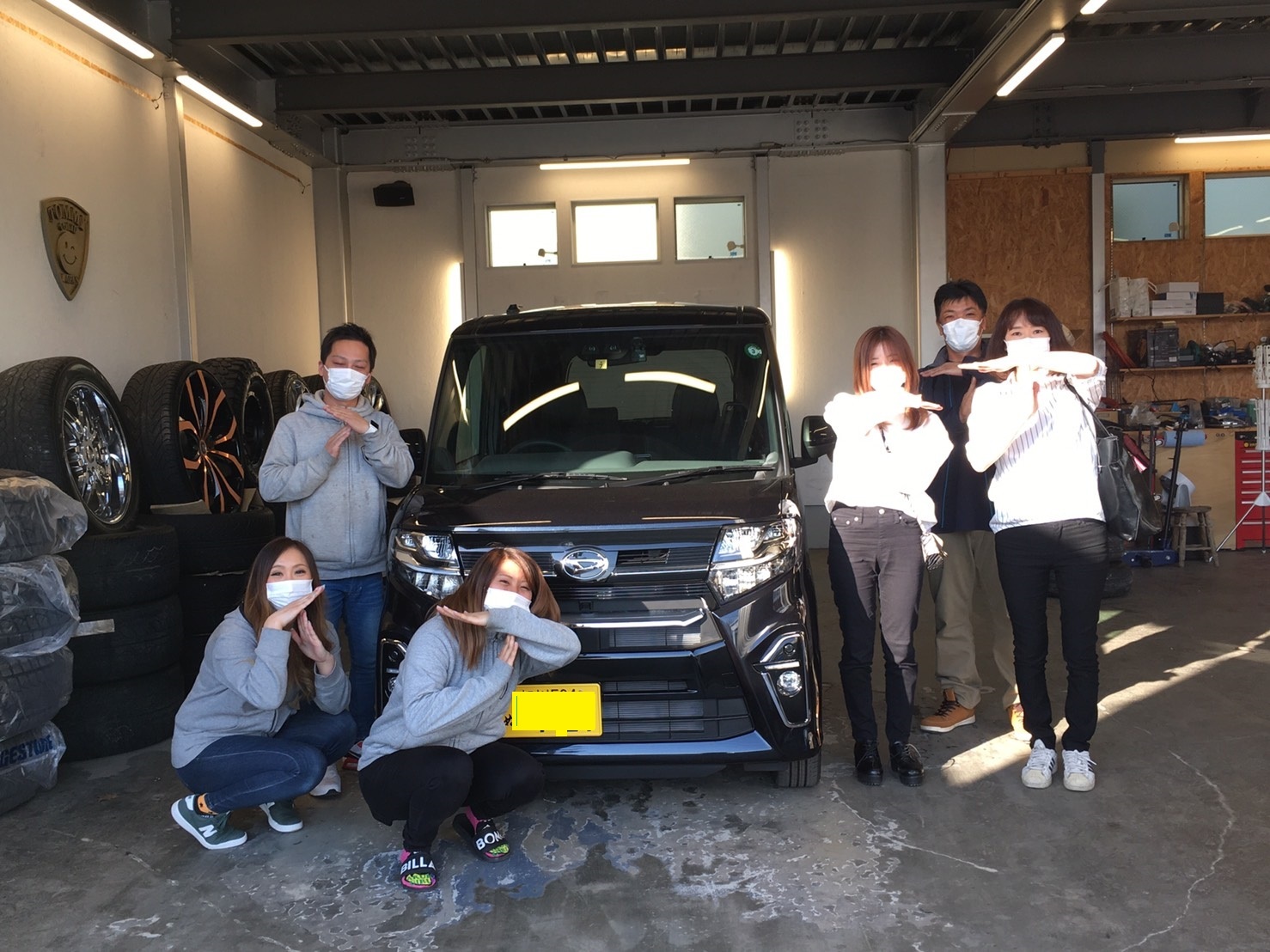 4月3日(金)本店ブログ★ K様 タント&K 様アルファード納車✨ エスカエード ハマー ヴェルファイア TOMMY♡_b0127002_17434739.jpg