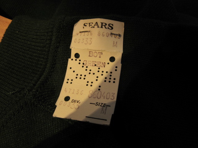 Deadstock 60s~70s スエット_b0166471_20331115.jpg