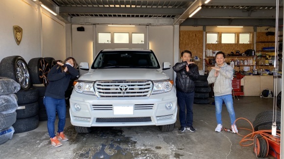 4月4日(土)本店ブログ♬ A様 ランクル納車♡ ランクル ハマー エスカレード TOMMY♡_b0127002_15421114.jpg
