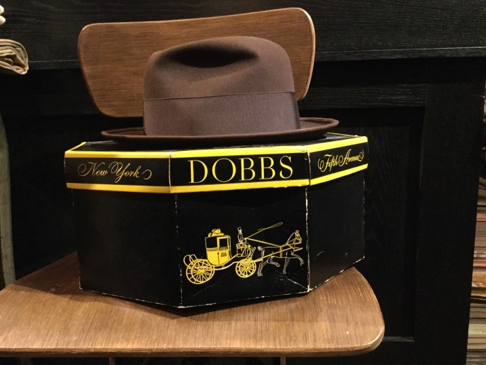 N.O.S. ~50's Dobbs hat w/ original box : BUTTON UP clothing