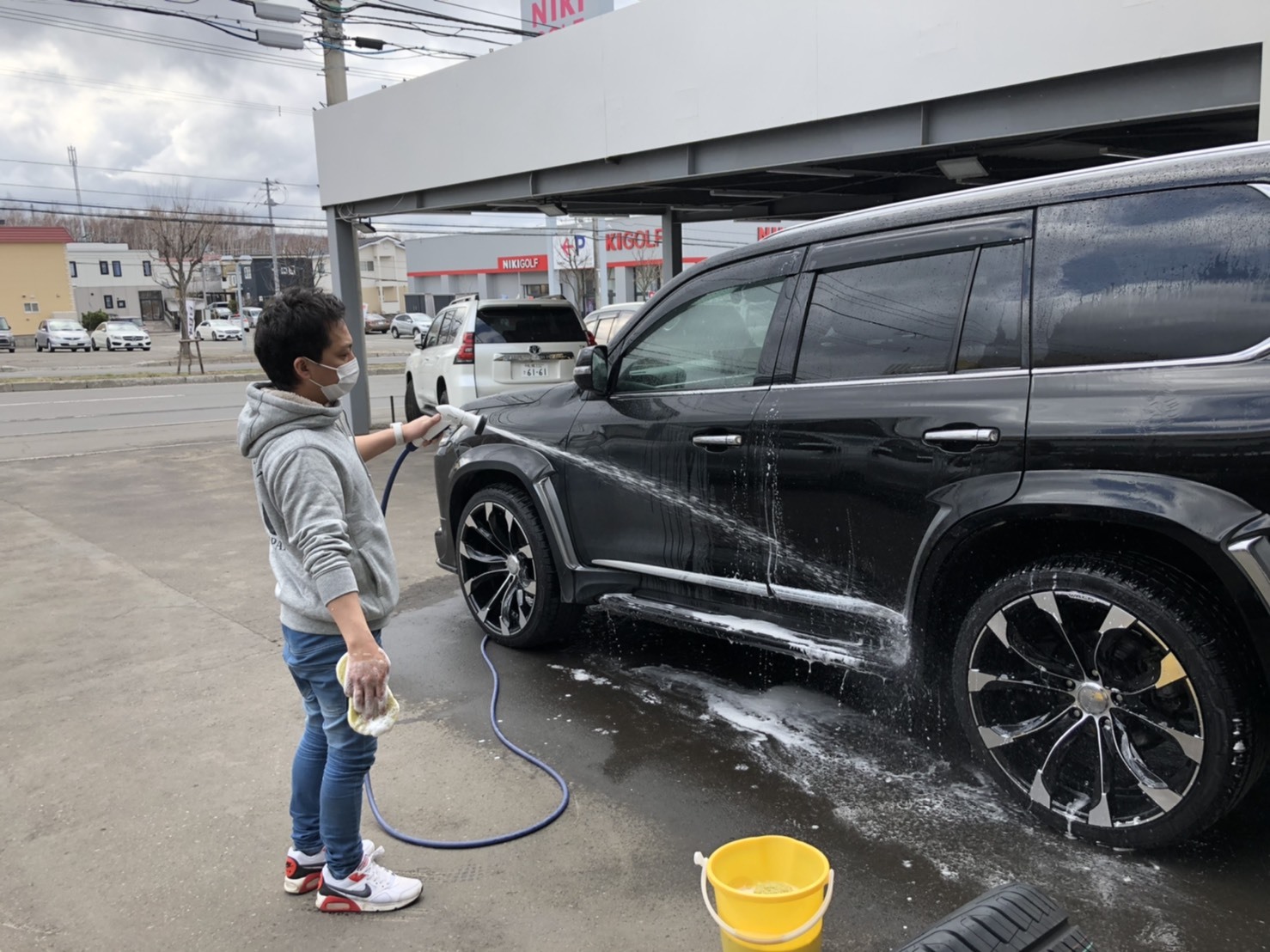 4月5日(日)M社様LS600L納車(*^-^*)ランクル ハマー エスカレード TOMMY♡_b0127002_18424244.jpg