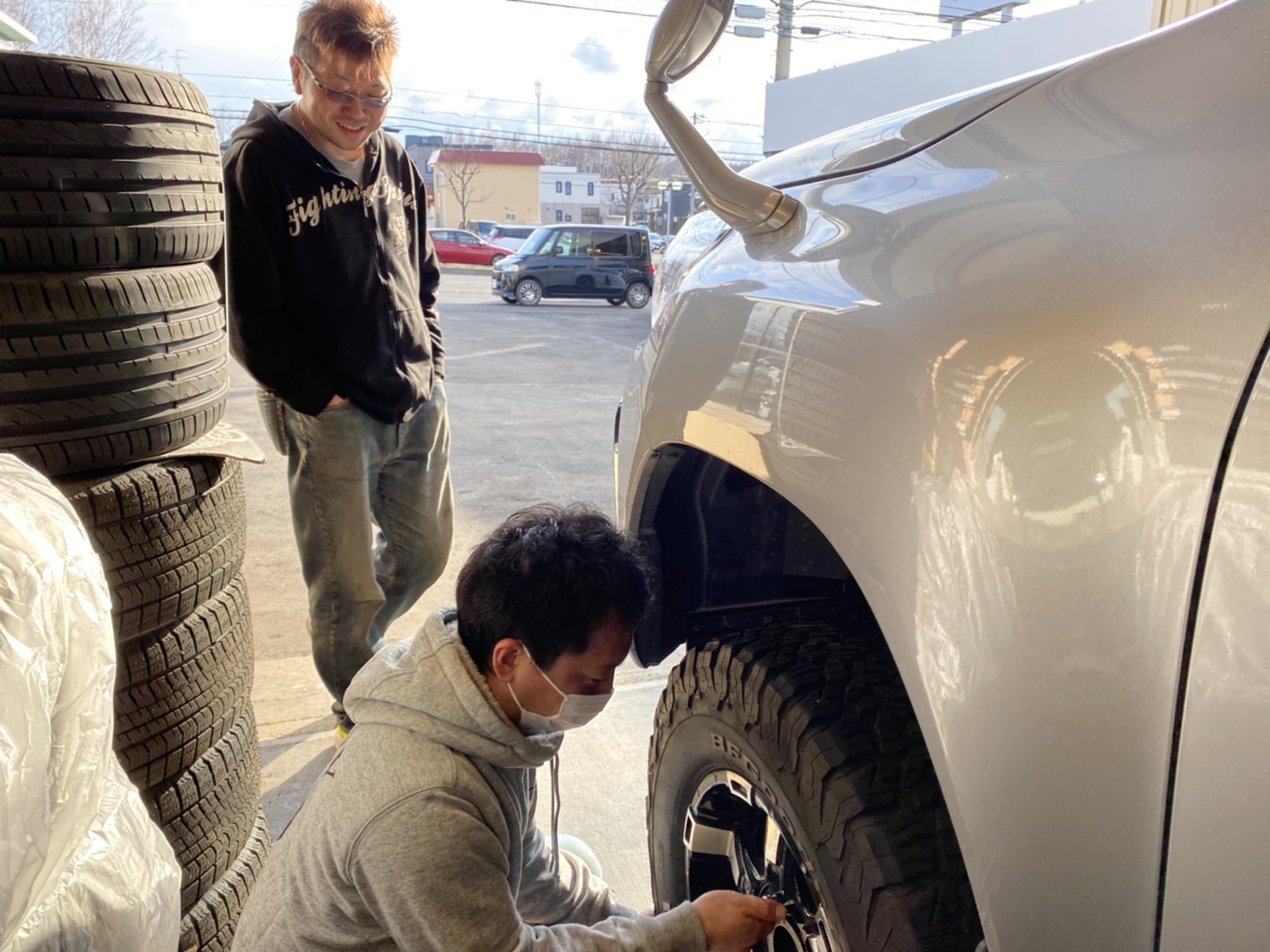 4月5日(日)M社様LS600L納車(*^-^*)ランクル ハマー エスカレード TOMMY♡_b0127002_18574123.jpg