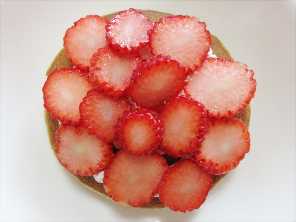 【自作】濃姫を使った苺のパンケーキ_c0152767_21173349.jpg