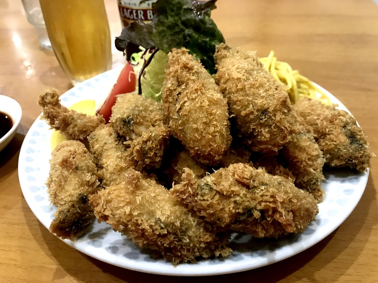 今夜は 今シーズン最後のカキフライ!!_c0212604_19161968.jpg