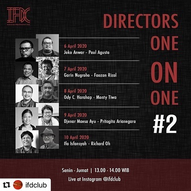 インドネシアの映画監督対談ライブ中継 \"Directors One on One#2\" @ifdclub_a0054926_15575261.jpg