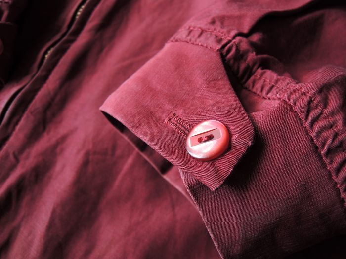 60S JACK NICKLAUS SWING TOP BURGUNDY TALON ZIPPER--RECOMMEND