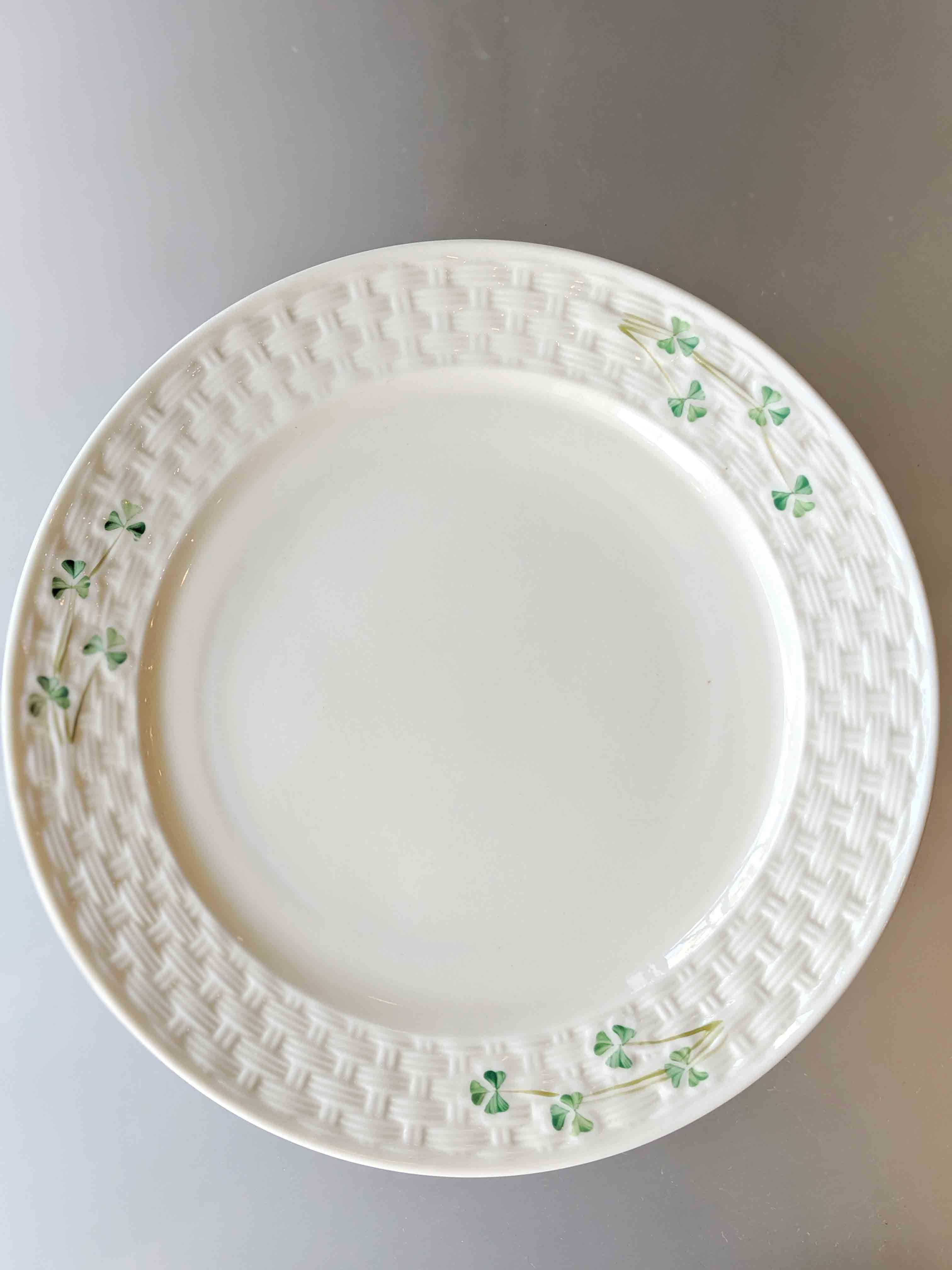 ベリーク BELLEEK シャムロック プレート 16cm 食器