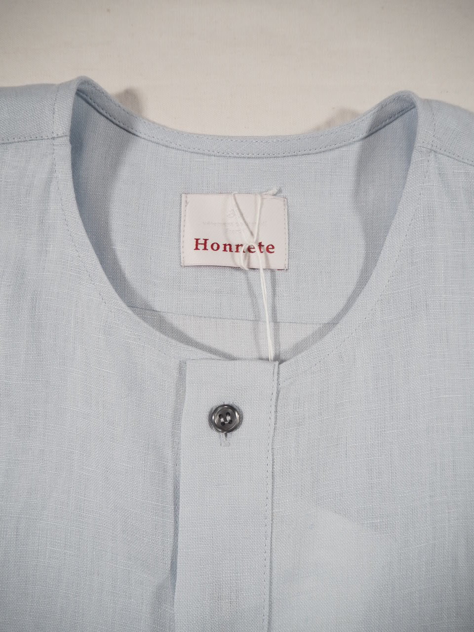 Honnete No Collar Shirts Dressこちらも新作_e0357389_13265848.jpg