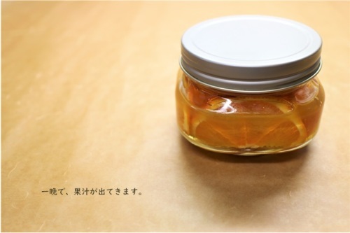 無駄を無くす 果物のはちみつ漬け_e0343145_20265948.jpg