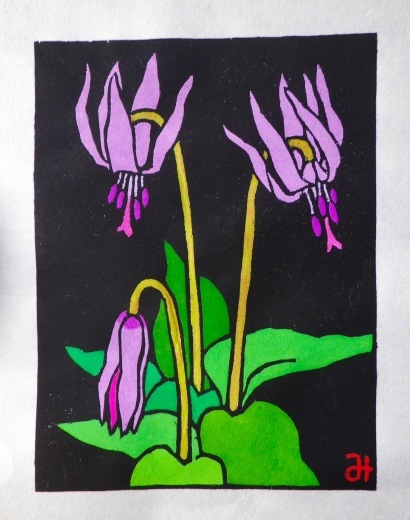 仕上がった版画たち : 江崎満の小さな不思議