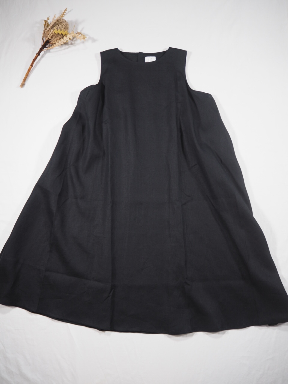 Honnete Boat Neck OP with Belt_e0357389_10595537.jpg