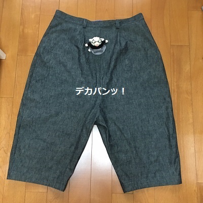 デカパンと今日の桜と王子。_f0372998_20050340.jpg