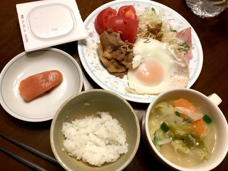 地味すぎる夕ごはん_c0212604_1919476.jpg