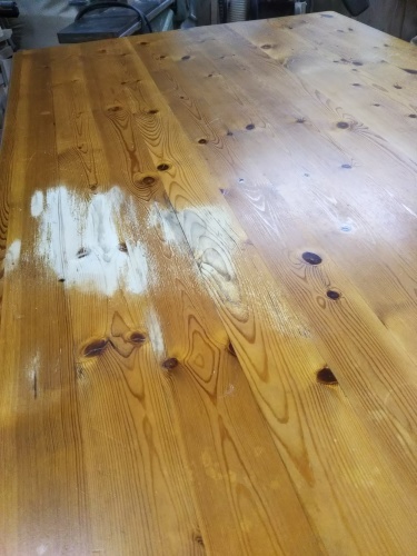 天板の削り直し Woodworks 季の木 日々を愉しむ無垢の家具と小物