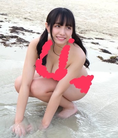 新谷真由さんは、週刊ヤングマガジンの水着グラビアで注目の美女です。_e0192740_18463837.jpg
