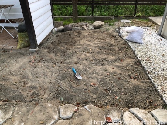 春の庭しごと 芝生張りと宿根草の植えつけ準備_c0293787_17204127.jpg