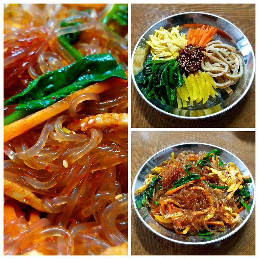 釜山名物 비빔당면 ビビンタンミョン キューニーの食卓