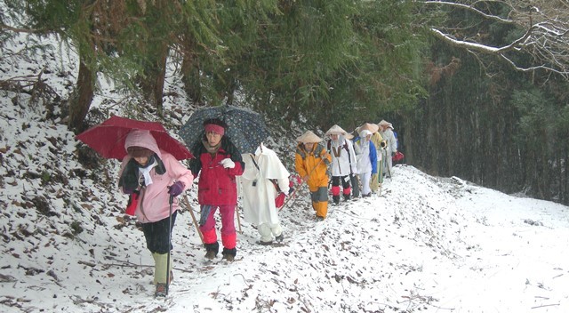 雪の千本峠を越えて三坂峠から松山へ_f0213825_08311488.jpg