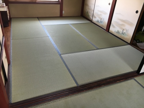 熊本産畳表で畳の入れ替え 中島産業 畳屋五代目のよしなしごと