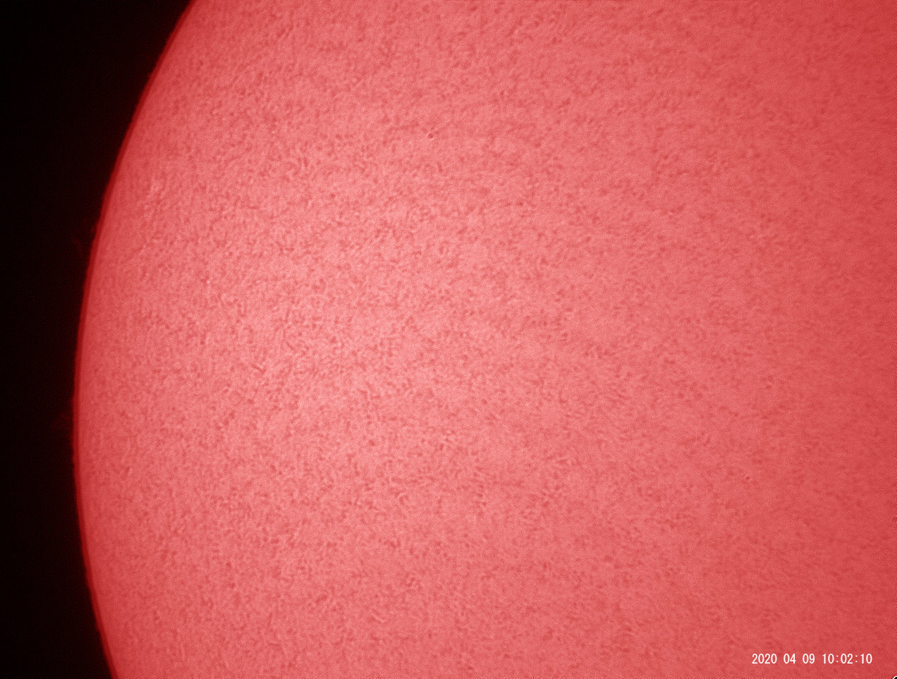 4月9日の太陽_e0174091_11244674.jpg
