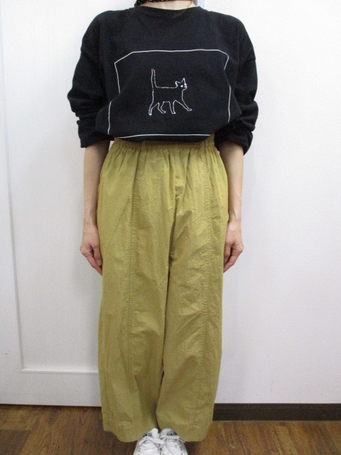 TODAYFUL トゥデイフル TODAYFUL / Washed Wide Pants : dimanche NEWS 