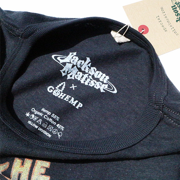 【DELIVERY】JACKSON MATISSE - GO HEMP×JM 70\'s Style Logo T_a0076701_12391190.jpg