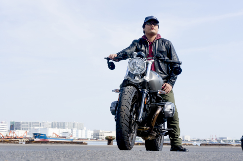 石田 隆乃介 & BMW RnineT Scrambler(2019.11.02/FUNABASHI)_f0203027_17442572.jpg