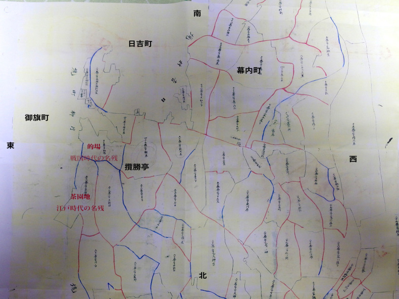 明治17年の字限図（あざぎりず） : 攬勝亭（らんしょうてい）物語