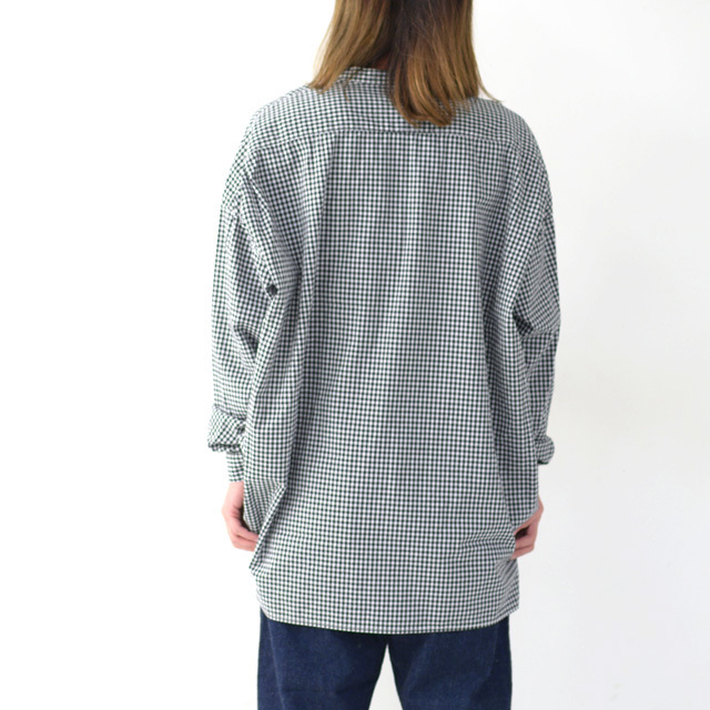 ordinary fits [オーディナリーフィッツ] GARDENER CARDIGAN CHECK [OF-S030] ガーデナーカーディガン・ギンガムチェック・コットン・LADY\'S_f0051306_16004668.jpg
